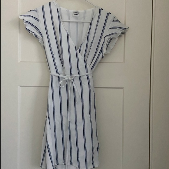 Sunday Best Wrap Dress (NWOT) - Picture 3 of 9